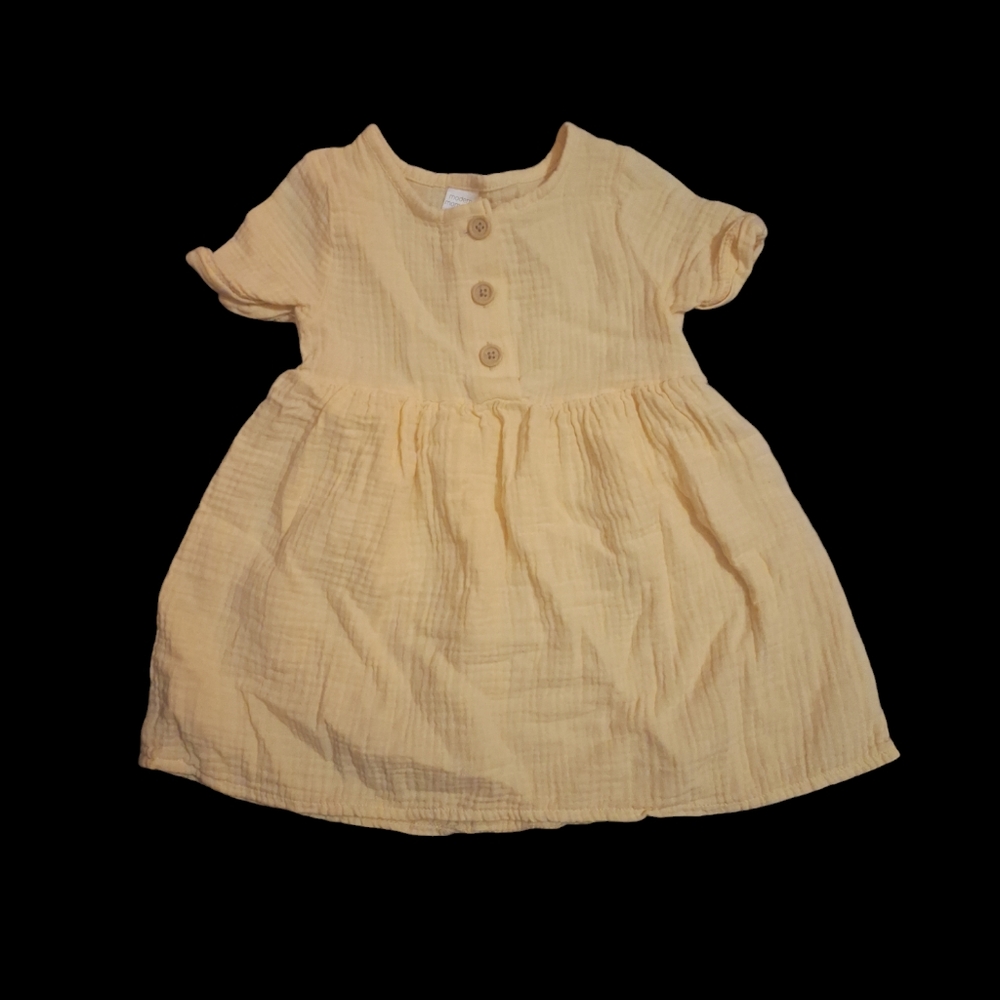 Girls size 3T yellow dress